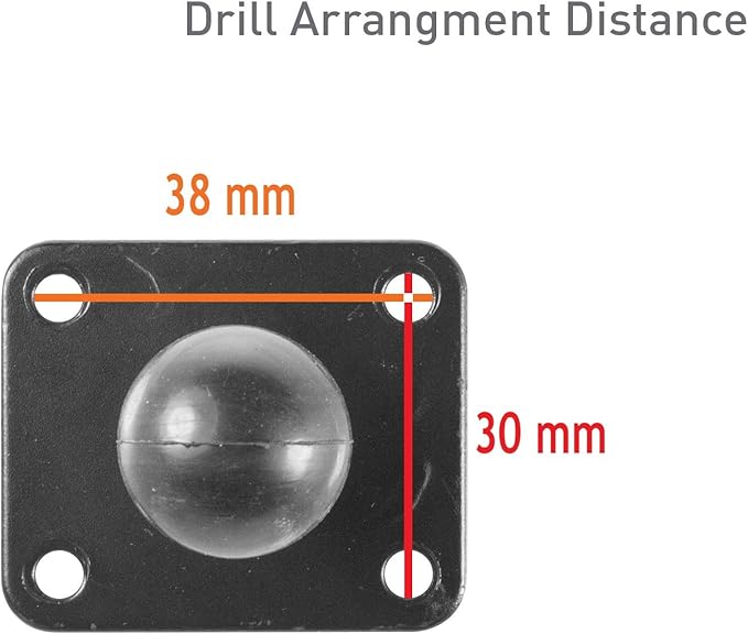 iBOLT 25mm / 1 inch Metal AMPS Adapter Plate - Image 4