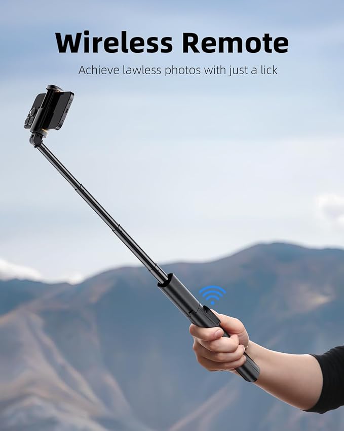 TODI Selfie Stick Tripod for iPhone, Extendable Selfie Stick for iPhone - Image 4