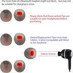 36 Pieces Large Earbud Tips Soft and Comfortable Ear Bud Replacement Pieces - Image 3