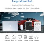 RTGGSEL 31.5x11.8 Inch Non-Slip Long Extended Large Gaming Mouse Pad - Image 7