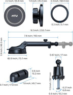 HTU for MagSafe Car Phone Mount Magnetic Phone Holder for Windshield Vent - Image 7