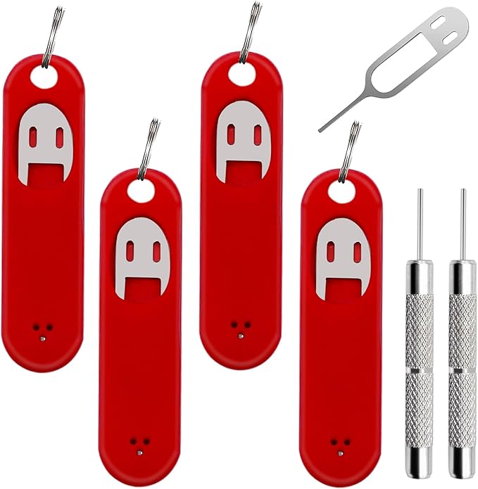 6 Pack SIM Card Removal Tool, Sim Card Tray Opening Tool Eject Pins Needle by IOUALEY