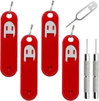 6 Pack SIM Card Removal Tool, Sim Card Tray Opening Tool Eject Pins Needle by IOUALEY