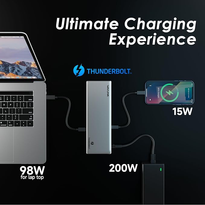 Thunderbolt 4 Dock, WAVLINK Docking Station - Image 6