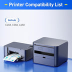 TN514 Toner Cartridge 4 Pack High Yield Compatible Replacement - Image 2
