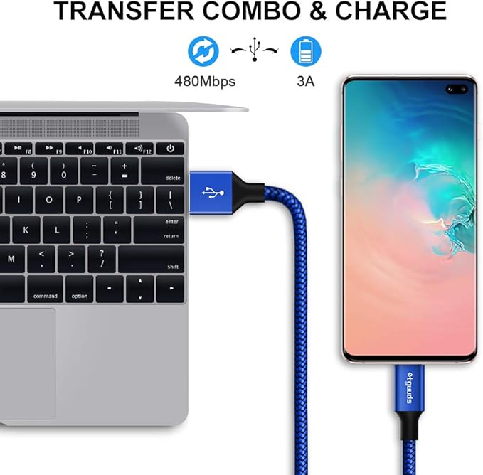 etguuds 6ft USB A to USB C Cable 3A Fast Charging, - Image 4