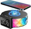 Alarm Clock with Fast Wireless Charging 15W, Digital Alarm Clock Night Lamp by YIDPU