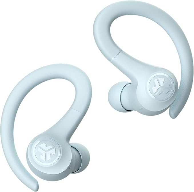 JLab, Go Sport+, True Wireless Workout Earbuds, Light Blue - Image 2