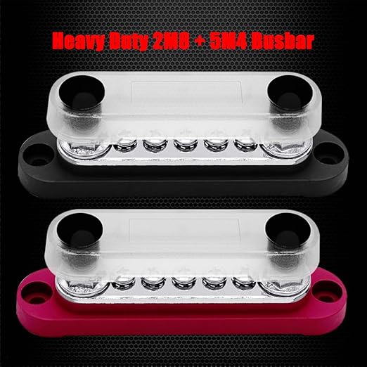 2 x M8 Power Distribution Block Bus Bar 12V - Image 4
