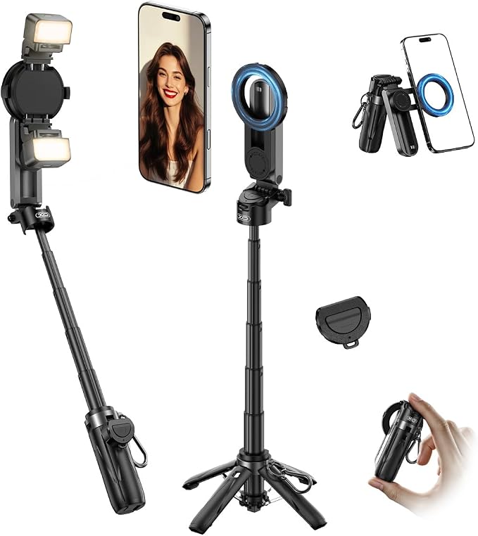 Magnetic Mini Phone Selfie Stick by XOSimpleisBeauty