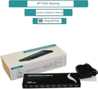 MT-VIKI 4K 1x8 HDMI Splitter 1 in 8 Out, 8 Port Powered HDMI Splitter Multi - Image 7