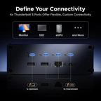 UGREEN Revodok Max 2131 Thunderbolt 5 Dock, 120Gbps Transfer, Single 8K - Image 7