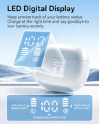 Wireless Earbuds, Deep Bass Stereo Sound, 40 Hours Playtime, Lightweight in-Ear - Image 7
