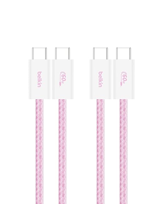Belkin USB C to USB C Cable 2-Pack, 60W by Belkin