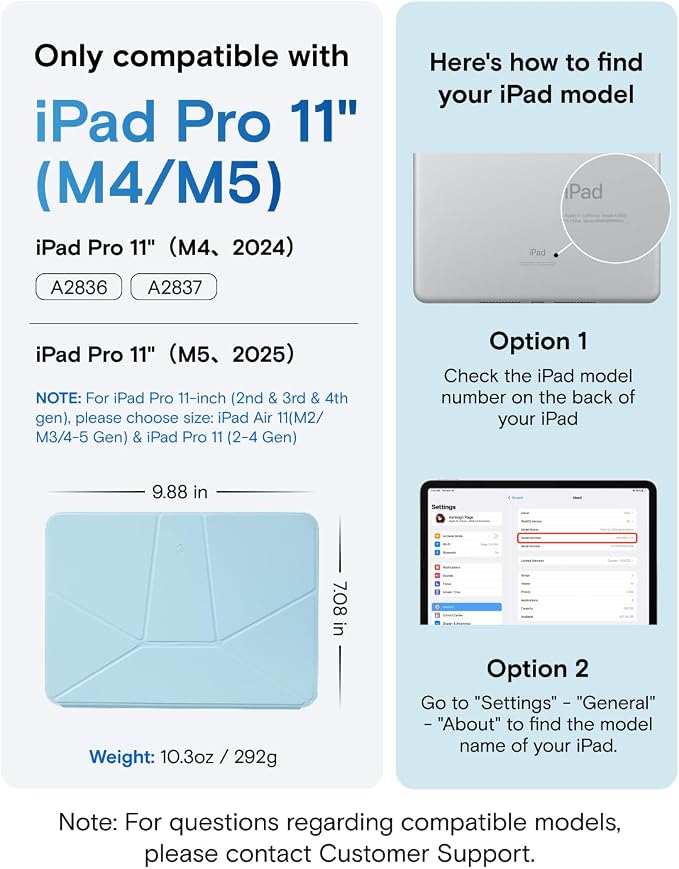 MOFT Dynamic Folio Case for iPad Pro 11- inch, Silm Magnetic Stand Case - Image 2