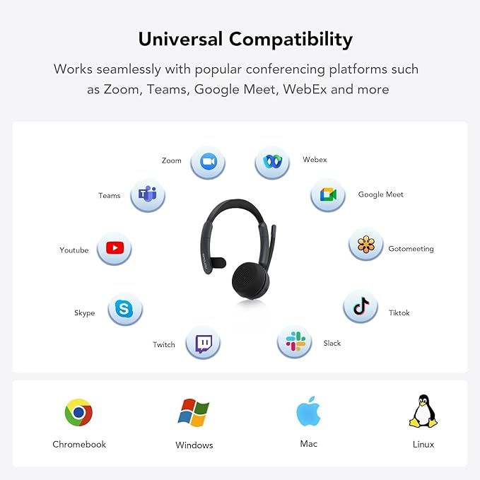NUROUM HP31S Single Ear Wireless Headset - Image 7