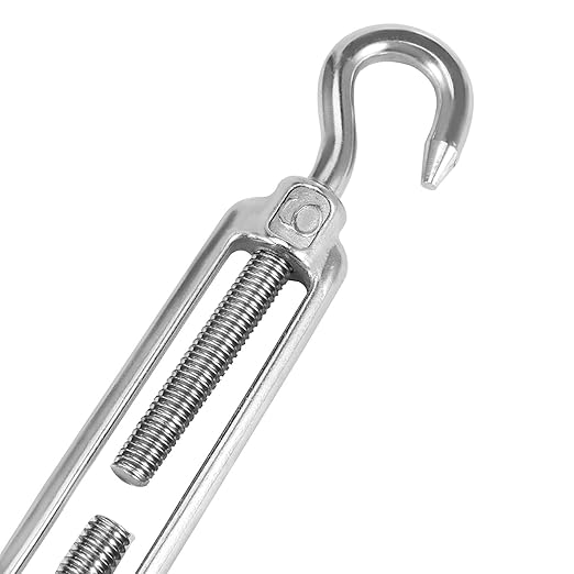 13 Pack M6 Turnbuckle Hook & Hook Turnbuckles, 304 Stainless Steel Turnbuckle - Image 3
