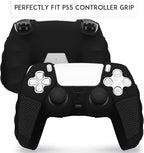 SIKEMAY Anti-Slip PS5 Controller Skin, Soft Thicken Non-Slip Studded Silicone - Image 2
