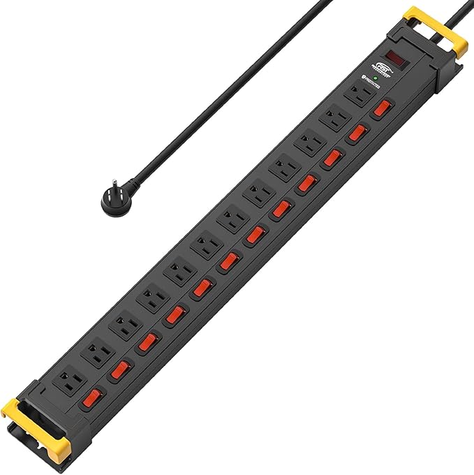CRST Heavy Duty Metal Power Strip by CRST