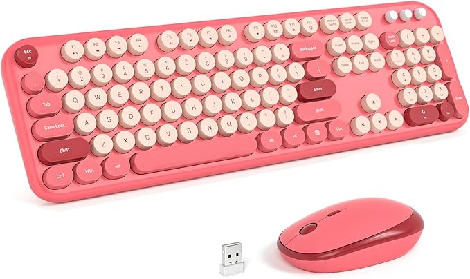 KNOWSQT Wireless Keyboard and Mouse Combo by KNOWSQTKeyboardMouse