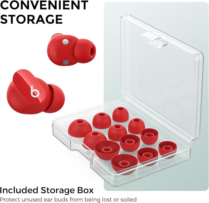 AhaStyle Ear Tips for Beats Studio Buds/Powerbeats Pro 2/Solo Buds/Fit - Image 7