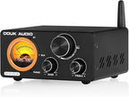 Douk Audio 2 Channel TPA3255 Bluetooth Amplifier 300W x2, Turntable Phono Amp by DoukAudioNobsound