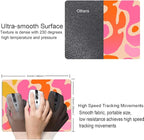 Mouse Pad, Modern Abstract Mousepad, Cute Pink Mouse Mat Waterproof Non-Slip - Image 3