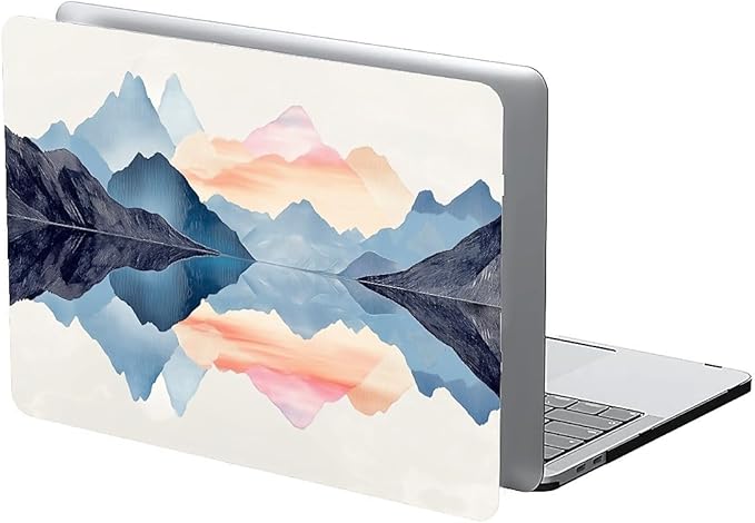 Compatible with MacBook Air 13.3 13.6 Inch Case 2022 2021 2020 2019 Plastic by COTAIL