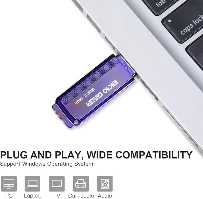 INLAND Micro Center SuperSpeed 5 Pack 64GB and 5 Pack 32GB USB 3.0 Flash Drive - Image 4