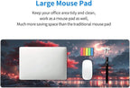 Gaming Mouse Pad Desk Pad, Extended Big Mouse Pad, 31.5x11.8 Inch Long Computer - Image 7