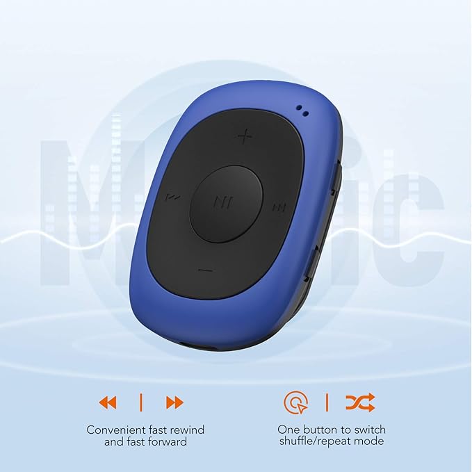 AGPTEK G02 8GB Clip MP3 Player - Image 2
