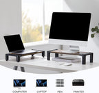 HUANUO Monitor Stand Computer Riser, Monitor Stand - Image 3