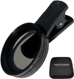 EMVANV 52mm Clip-on CPL Phone Camera Lens Filter, Phone Lens Filter Kit by EMVANV