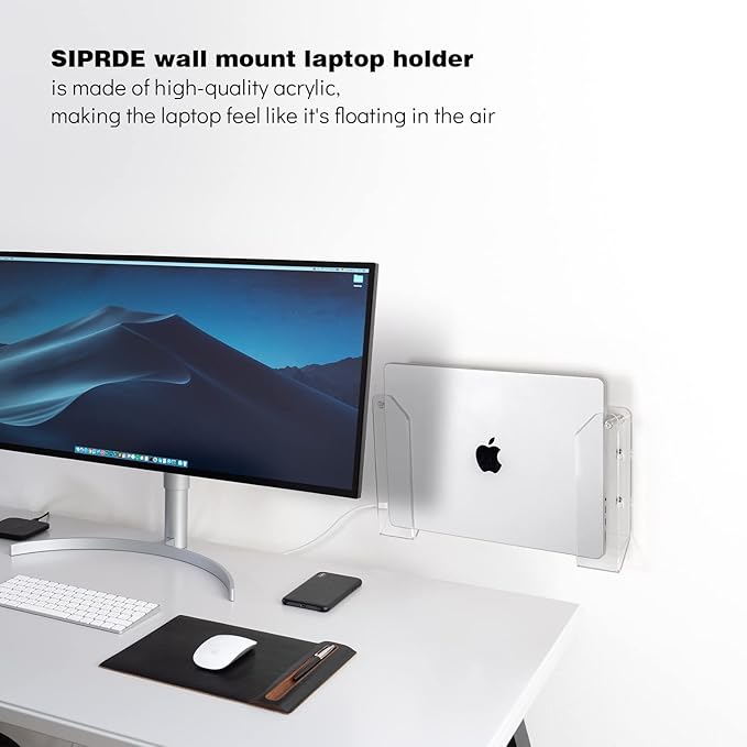 SIPRDE Wall Mount Laptop Holder - Image 2