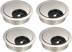 uxcell Cable Hole Cover, 2Inch/50mm Zinc Alloy Desk Wire Cord Cable Grommets by uxcell