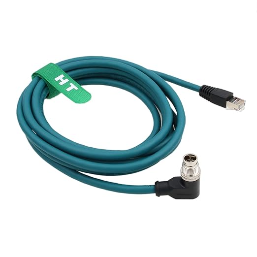 Ethernet Cable for Keyence IV3 SR5000 Cognex DataMan 260 280 380 370 470 580 - Image 2