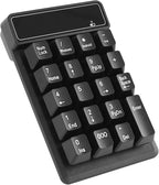 RaceGT Bluetooth Number pad, 19-Keys Wireless Numeric Keypad, Portable Mini by RaceGT