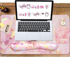 Keyboard Wrist Rest Large Mouse Pad Wrist Support - Image 5