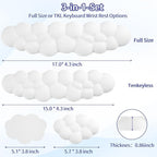Cloud Wrist Rest Keyboard, Cloud Keyboard Wrist Pad Set - Image 7