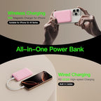 2025 Magnetic 15W Power Bank for iPhone, 5000mAh Magsafe Battery Pack - Image 3