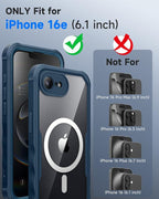 seacosmo for iPhone 16e Case, Full Body Bumper - Image 3