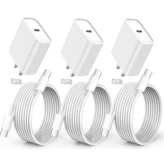 iPhone 16/15 Pro Max Charger Fast Charging, 20W USB C Charger Block, iPad Pro by Articona