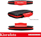 Kiorafoto 36 Slots : 18 TF + 12 SD + 6 CF Memory Card Holder Case Storage - Image 9
