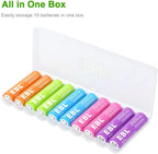 EBL AA Rechargeable Battery 10 Pack 2500mAh Ni-MH Double A Pre-Charged - Image 5