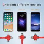 2 Pcs 3 in 1 Retractable Multi Chargers Cable - Image 2