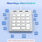 Wired Numeric Keypad USB-C & USB-A - Image 6