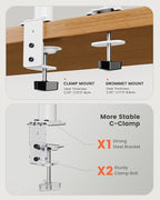 ErGear Fully Adjustable Dual Monitor Mount - Image 6