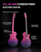 Enya Electric Guitar Nova Go Sonic Smart Electric Carbon Fiber Guitarra - Image 2