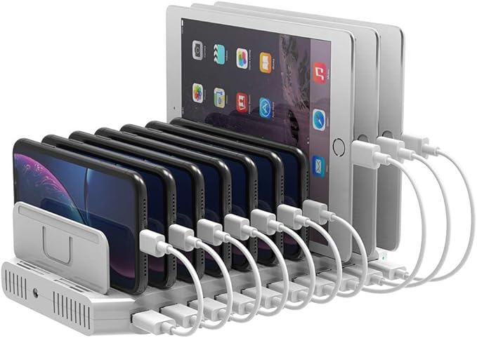 Unitek Charging Station for Multiple Devices, USB Charging Dock by Unitek