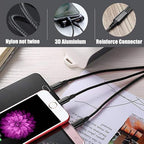 Multi Charging Cable, 4ft 2Pack Multi Phone Charger Cable Braided Universal 3 - Image 6